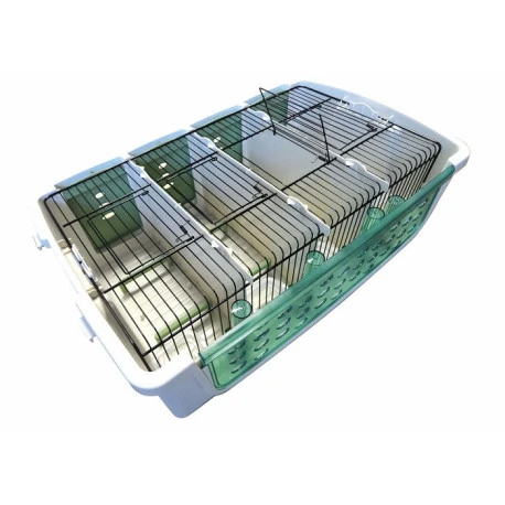 Cage De Transport "Safari" - 59x38x21cm 1 Cage De Transport "Safari" - 59x38x21cm