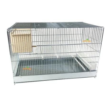 Cage Domus-Molinari 71cm Avec Nid Incorporé 1 Cage Domus-Molinari 71cm Avec Nid Incorporé