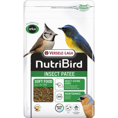 VERSELE-LAGA Insect Pâtée 1kg - Aliment Complet Pour Tous Les Oiseaux Insectivores 1 VERSELE-LAGA Insect Pâtée 1kg - Aliment Complet Pour Tous Les Oiseaux Insectivores