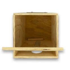 Nichoir Vertical Pour Grandes Perruches 22x22x30 Cm -Oiseau Produits nichoir vertical pour grandes perruches 22x22x30 cm 2