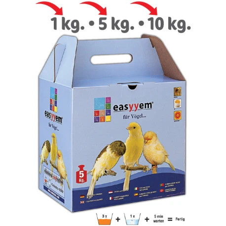 Pâtée Jaune Sèche Aux Oeufs 5Kg - Easyyem 1 Pâtée Jaune Sèche Aux Oeufs 5Kg - Easyyem